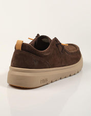 ZAPATOS SPORT WALKIN PITAS ALTEA CAFE en color Marron