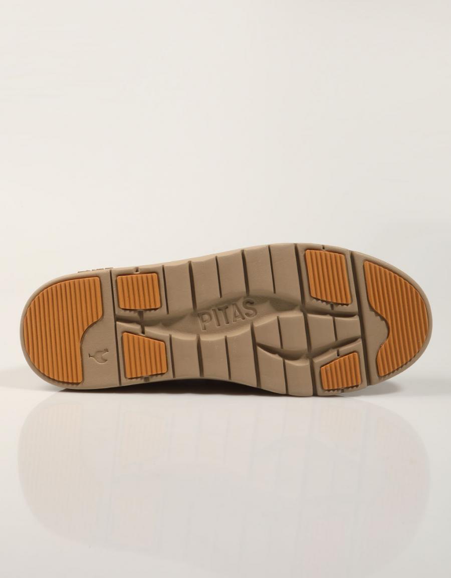 ZAPATOS SPORT WALKIN PITAS ALTEA CAFE en color Marron