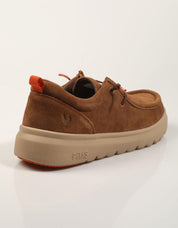 ZAPATOS SPORT WALKIN PITAS ALTEA CAMEL en color Cuero