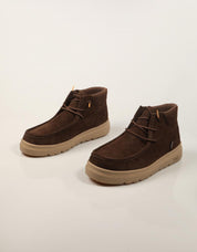 BOTINES WALKIN PITAS OLVERA CAFE en color Marron