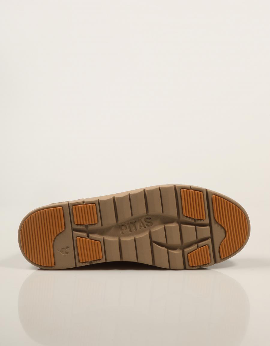 BOTINES WALKIN PITAS OLVERA CAFE en color Marron