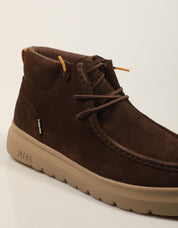 BOTINES WALKIN PITAS OLVERA CAFE en color Marron