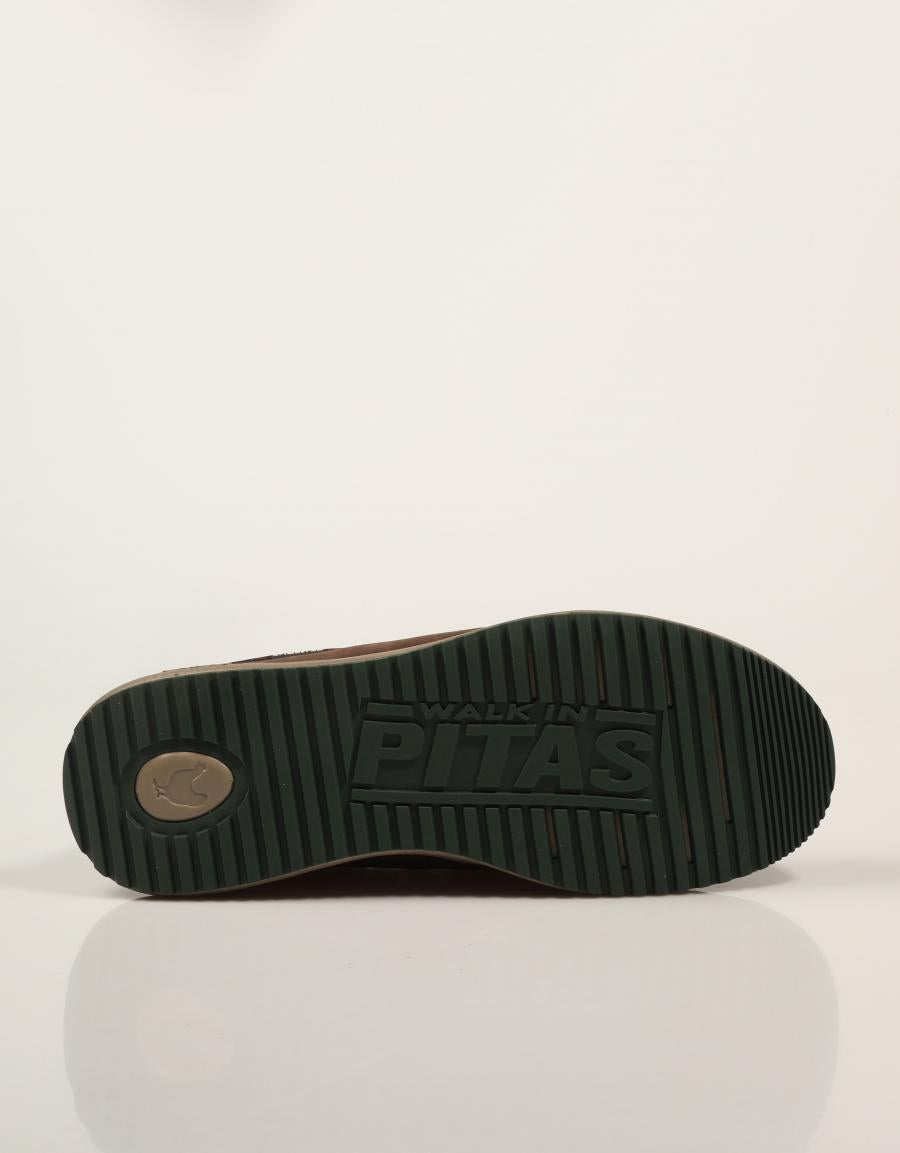ZAPATOS SPORT WALKIN PITAS OSAKA CAFE en color Marron