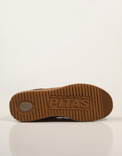 ZAPATOS SPORT WALKIN PITAS OSAKA CAMEL en color Cuero