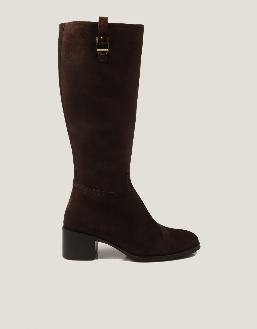 BOTAS MARCHA BOTA MONTAR ROTE en color Marron