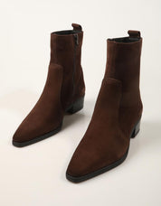 BOTINES REBECCA HOPE BOTIN TESTA MORO en color Marron