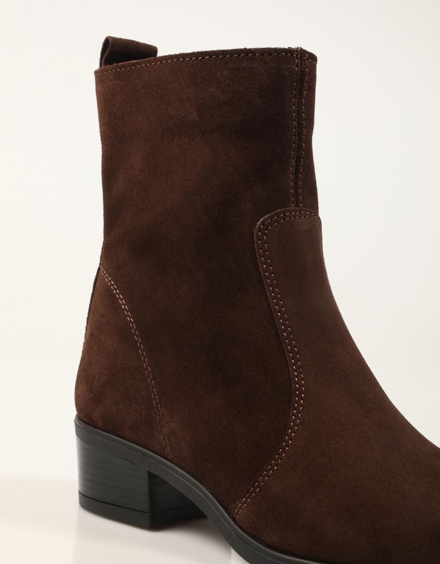 BOTINES REBECCA HOPE BOTIN TESTA MORO en color Marron