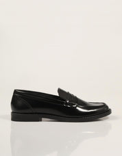 ZAPATOS REBECCA HOPE MOCASIN ABRASIVATO NEGRO en color Negro