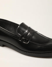 ZAPATOS REBECCA HOPE MOCASIN ABRASIVATO NEGRO en color Negro