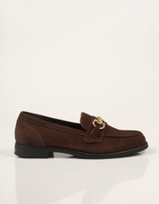 ZAPATOS REBECCA HOPE MOCASIN TESTA MORO en color Marron