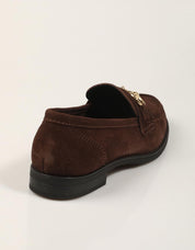 ZAPATOS REBECCA HOPE MOCASIN TESTA MORO en color Marron