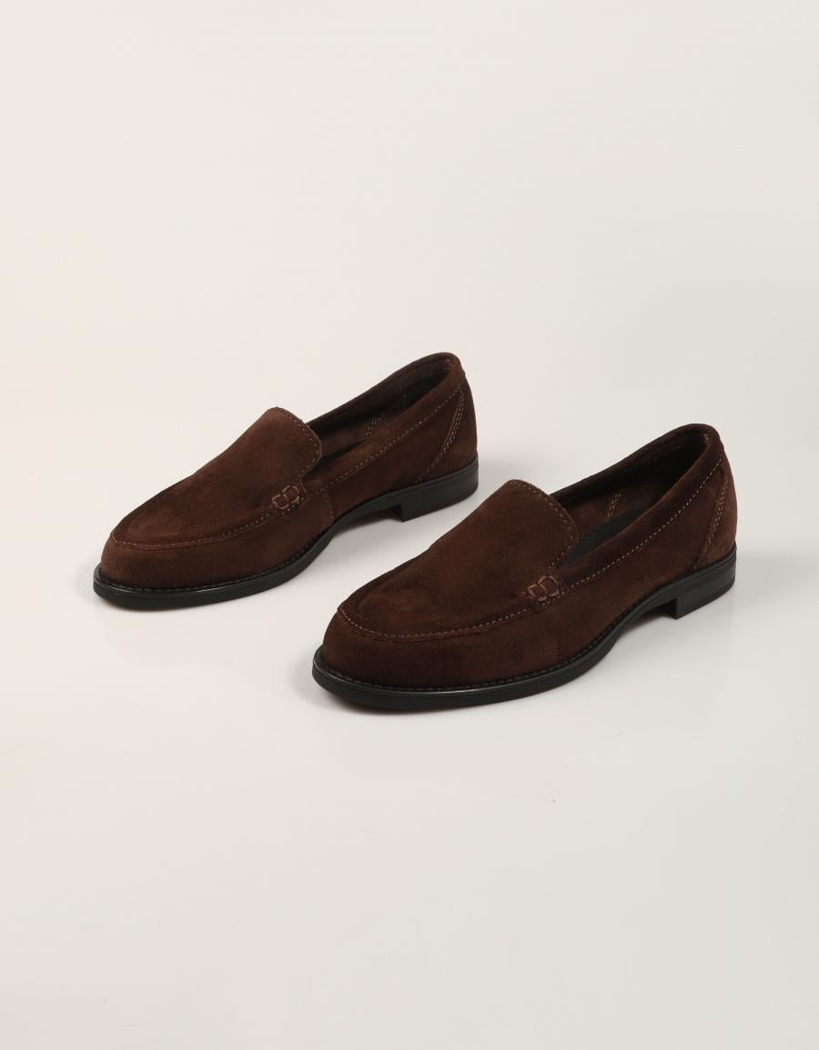 ZAPATOS REBECCA HOPE MOCASIN TESTA DI  MORO en color Marron