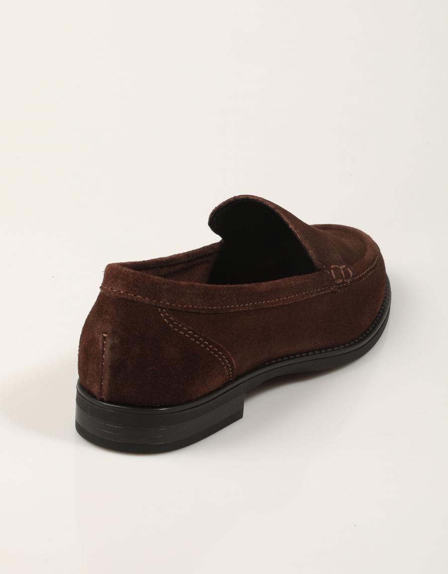 ZAPATOS REBECCA HOPE MOCASIN TESTA DI  MORO en color Marron