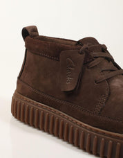 BOTINES CLARKS TORHIL LACEHI DARK BROWN 26184694 308399 en color Marron