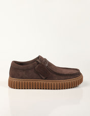 CLARKS TORHILL LO DARK BROWN 26181386 92051