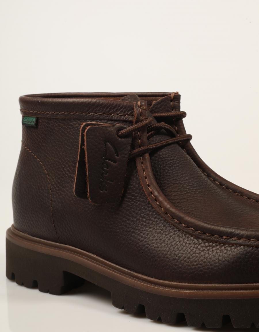 BOTINES CLARKS CLEYHILL TOP BROWN 26329448 en color Marron