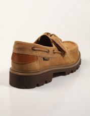 ZAPATOS SPORT CLARKS CLEYHILL BOAT WHEAT 26327954 en color Beige