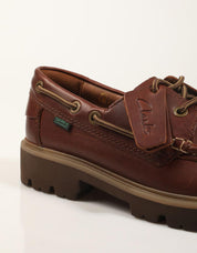ZAPATOS SPORT CLARKS CLEYHILL BOAT BROWN 26186176 en color Marron