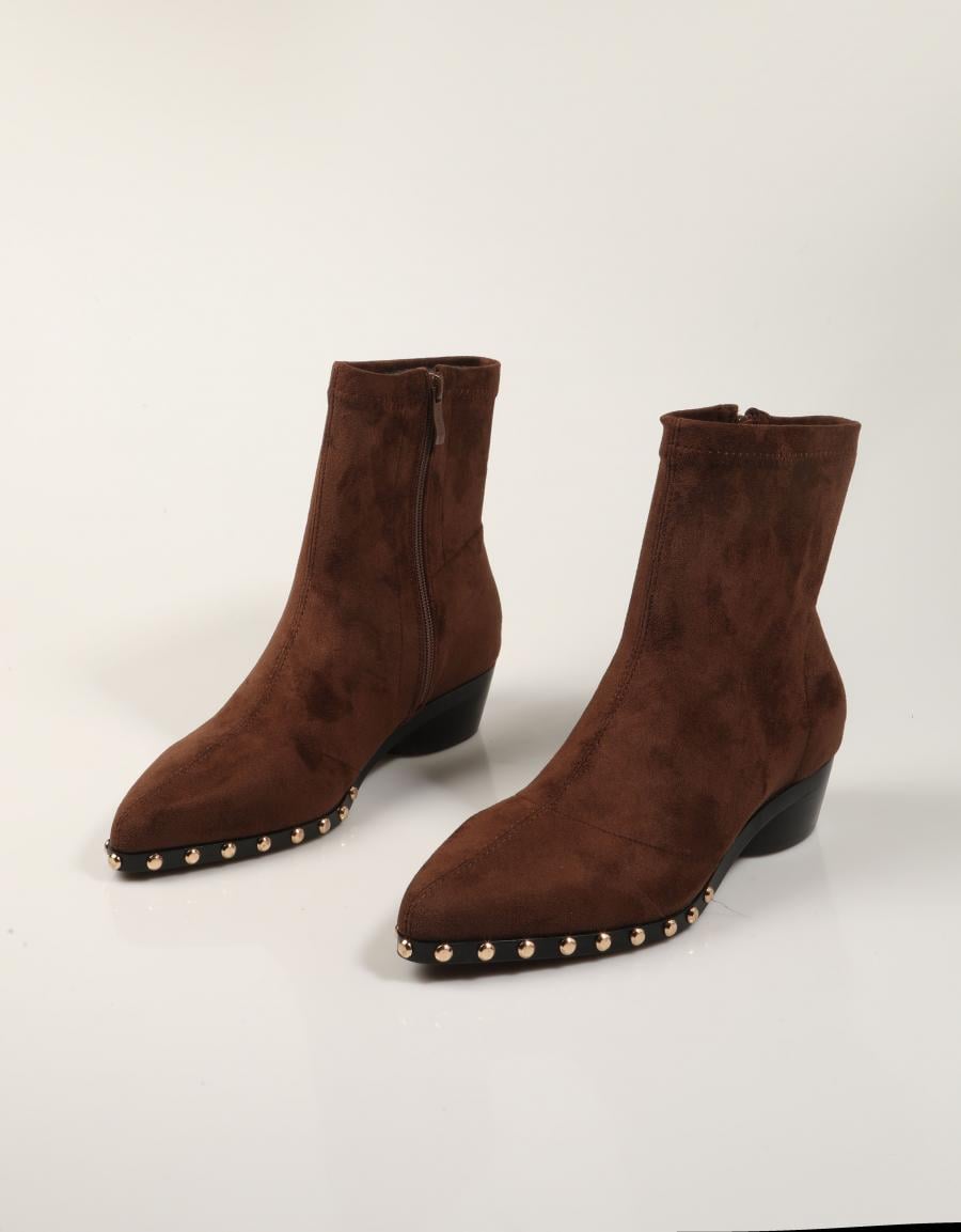 BOTINES NOA HARMON LIL KANSAS BROWN 10448 en color Marron