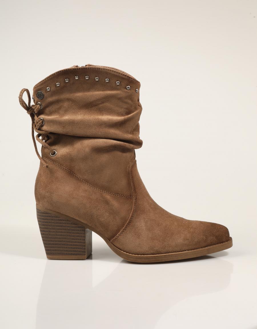 BOTINES REFRESH BOTIN CAMPERO TAUPE en color Taupe
