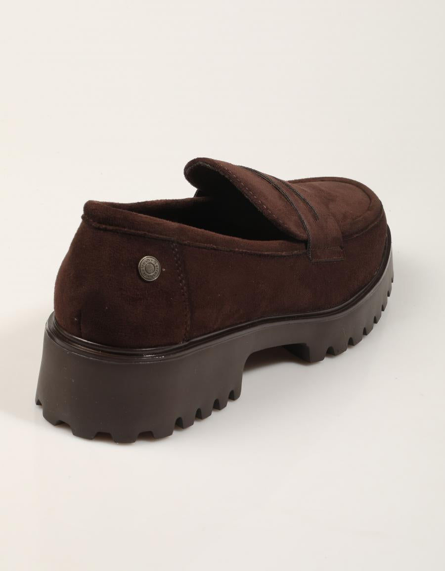MOCASINES REFRESH MOCASIN MARRON en color Marron