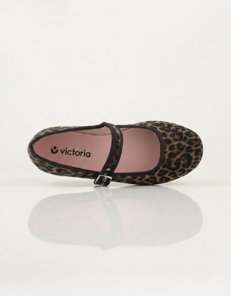 BAILARINAS VICTORIA 1080117 GONG-FU LEOPARDO en color Marron