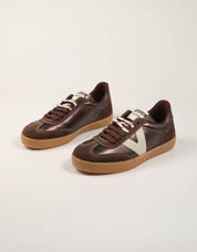 ZAPATILLAS VICTORIA 1126234 BERLÍN METAL MOCA en color Marron