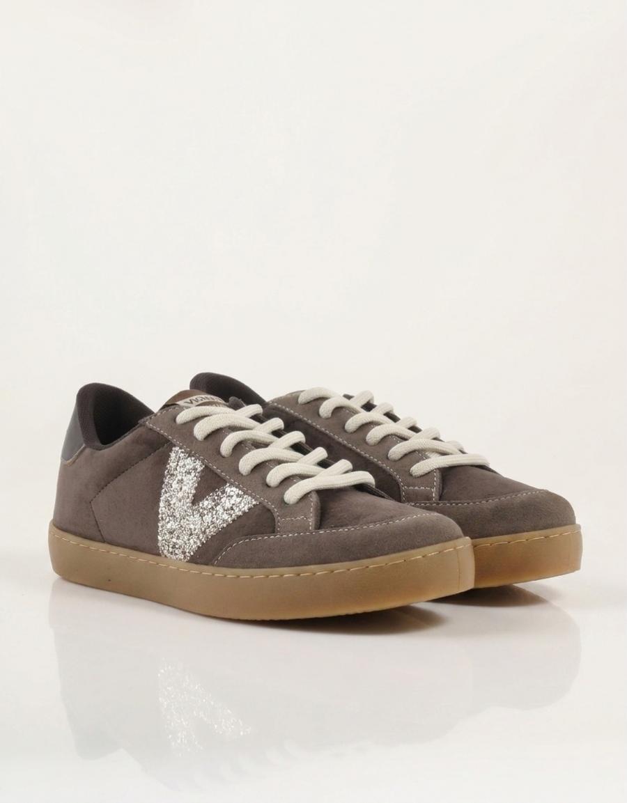 ZAPATILLAS VICTORIA 1126250 BERLÍN TERCIOPELO VISON en color Marron