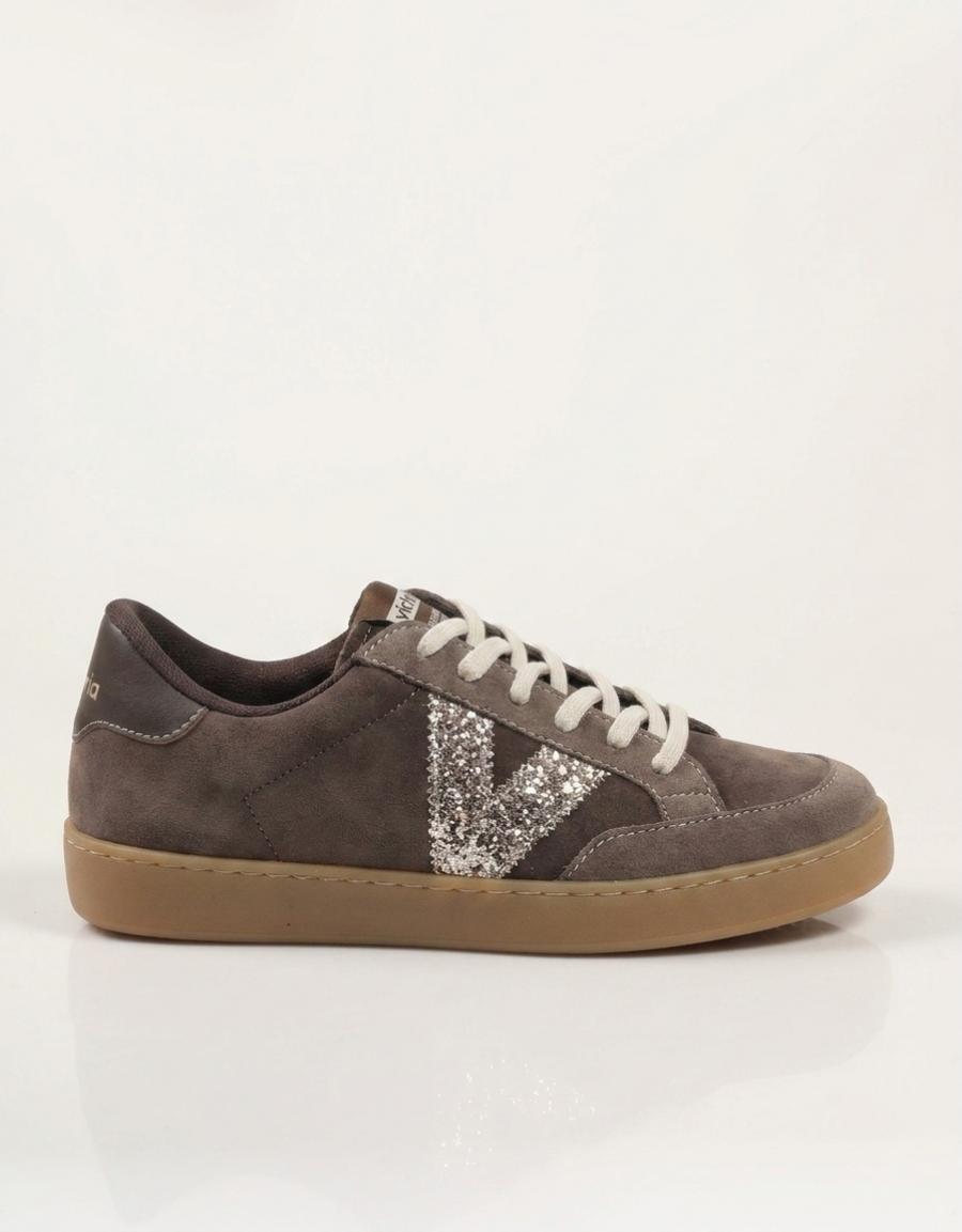 ZAPATILLAS VICTORIA 1126250 BERLÍN TERCIOPELO VISON en color Marron