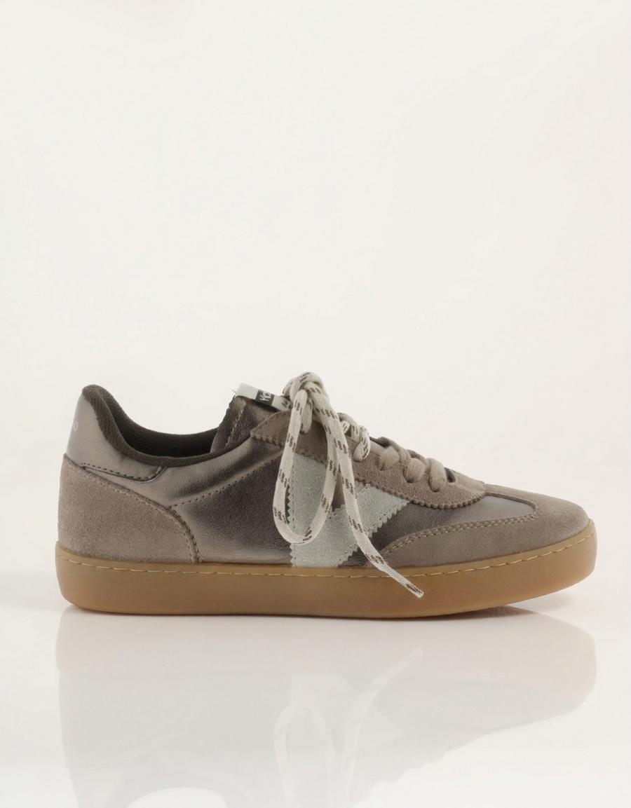 ZAPATILLAS VICTORIA 1126234 BERLIN METAL BEIGE en color Beige