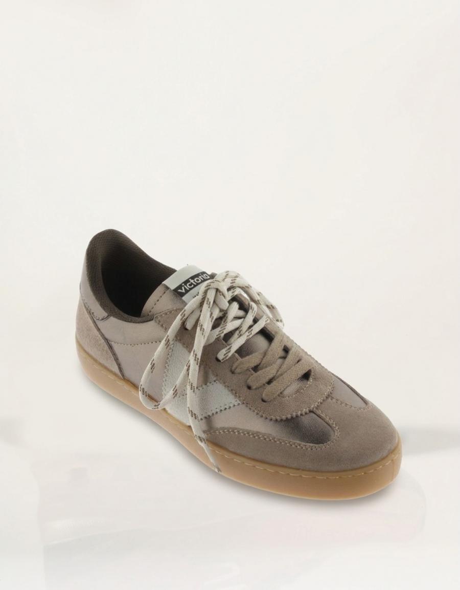 ZAPATILLAS VICTORIA 1126234 BERLIN METAL BEIGE en color Beige