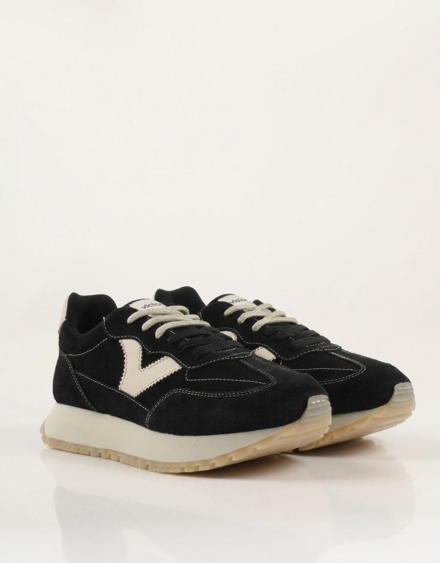 ZAPATILLAS VICTORIA 1157118 VIENTO NEGRO en color Negro