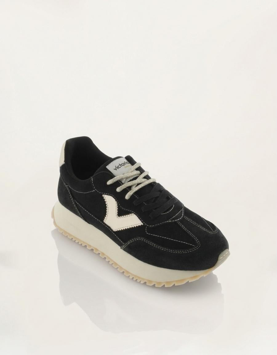 ZAPATILLAS VICTORIA 1157118 VIENTO NEGRO en color Negro