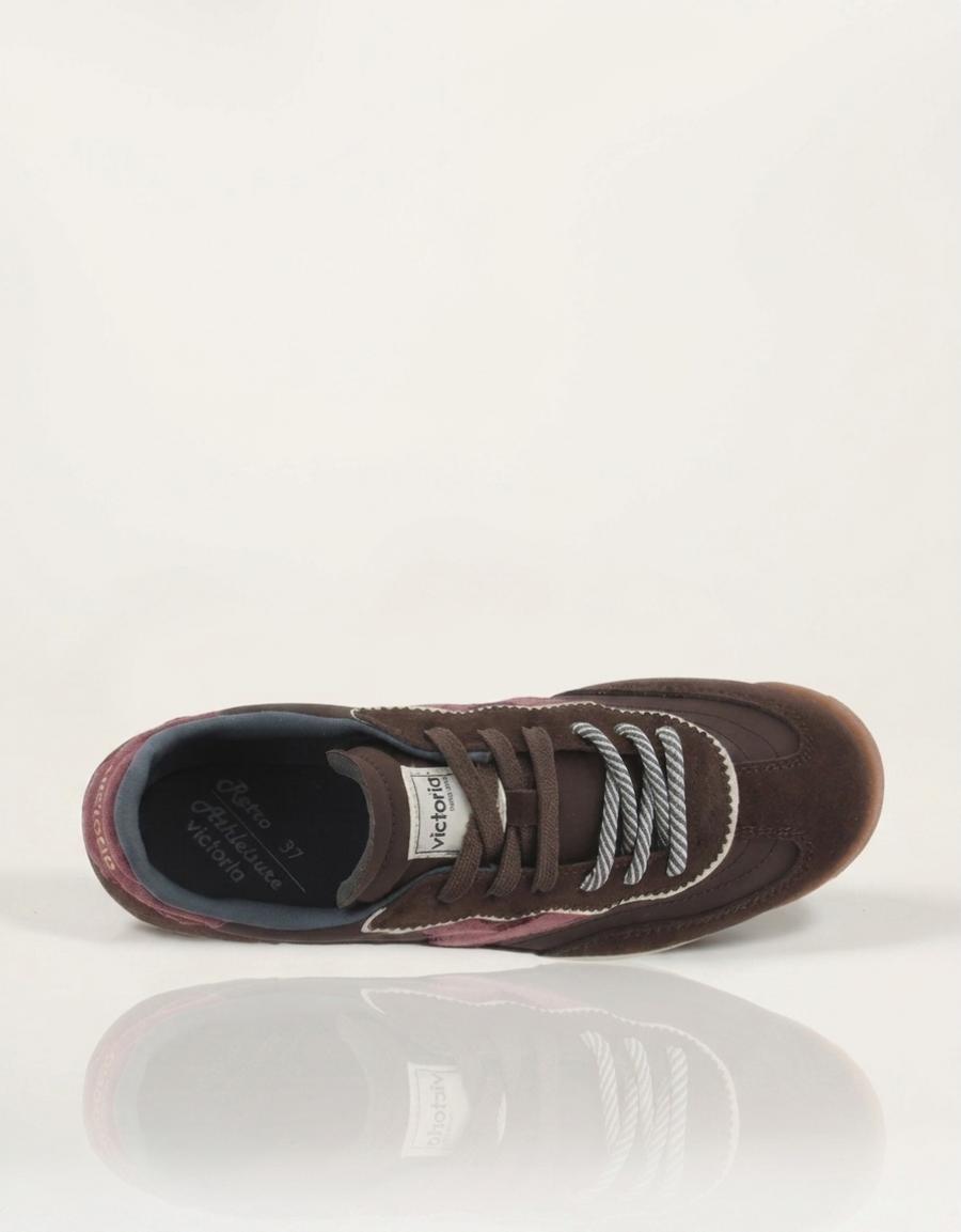 ZAPATILLAS VICTORIA 1158113 SATURNO MARRON en color Marron