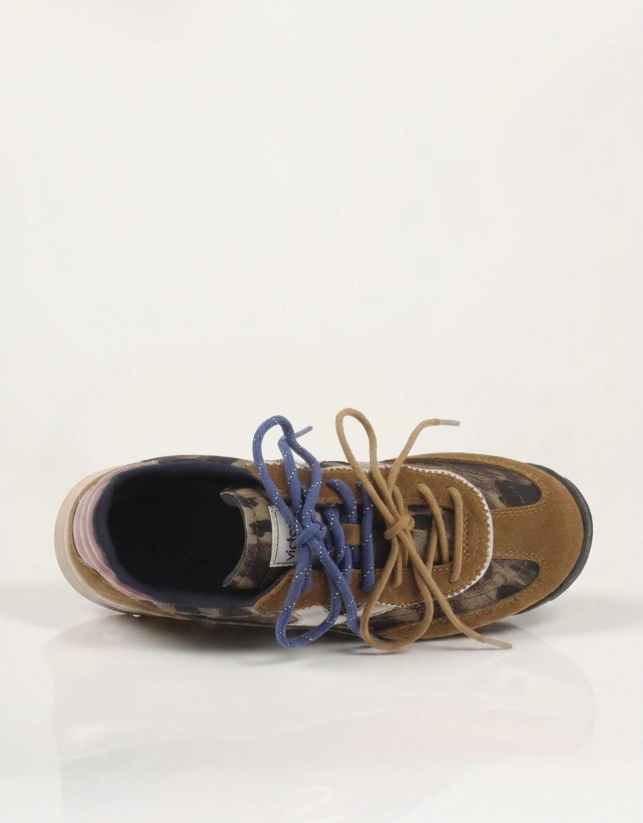 ZAPATILLAS VICTORIA 1158116 SATURNO MARRON en color Marron