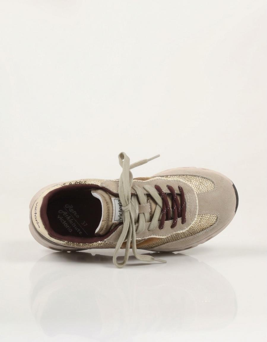ZAPATILLAS VICTORIA 1158119 SATURNO BEIGE en color Beige