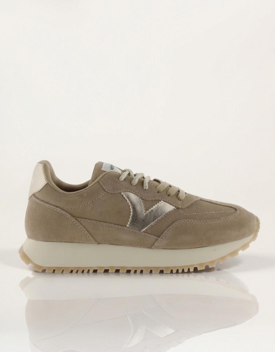 ZAPATILLAS VICTORIA 1157118 VIENTO SERRAJE BEIGE en color Beige