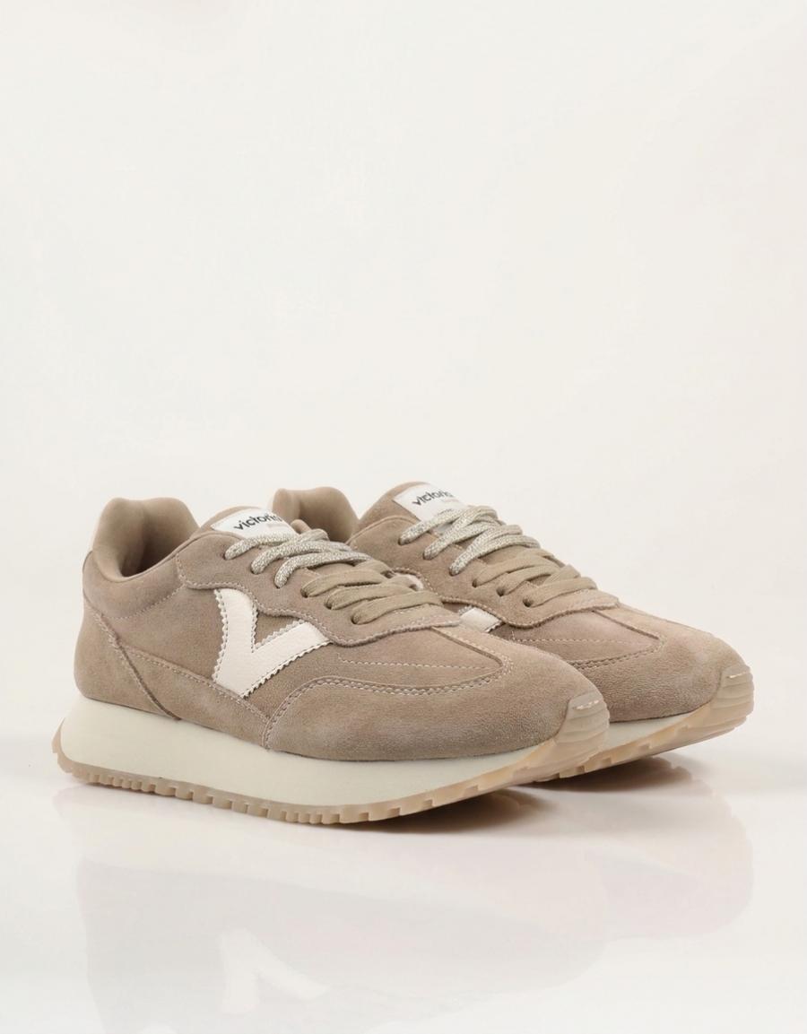 ZAPATILLAS VICTORIA 1157118 VIENTO SERRAJE BEIGE en color Beige