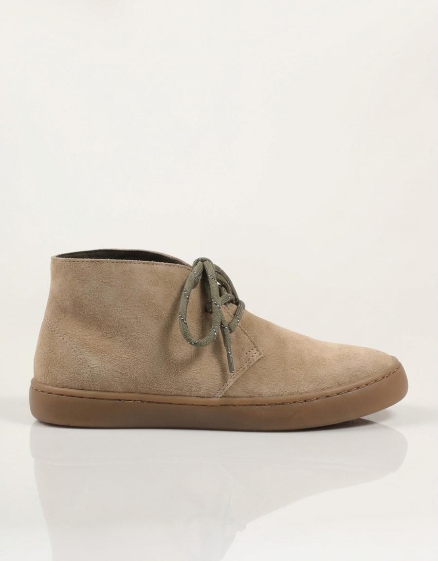 BOTINES VICTORIA 1186111 OLMO BAREFOOT BEIGE en color Beige