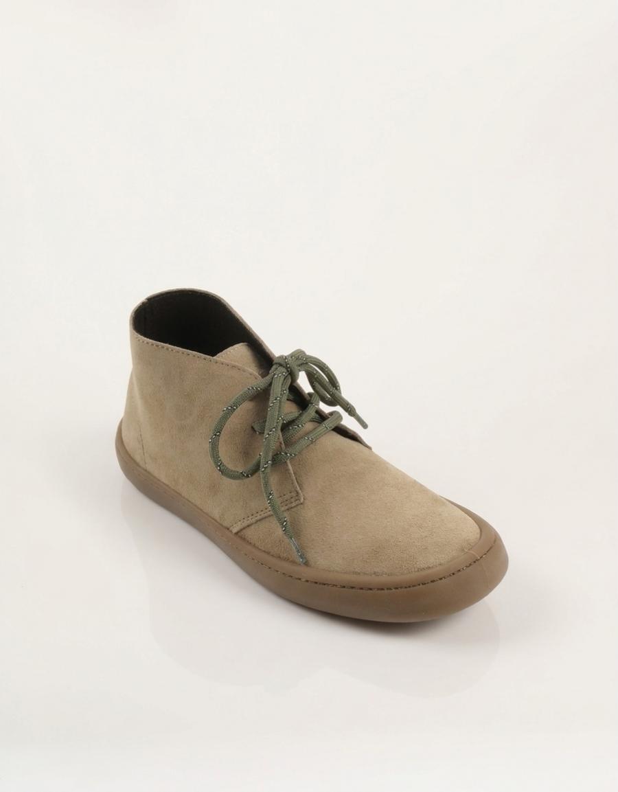 BOTINES VICTORIA 1186111 OLMO BAREFOOT BEIGE en color Beige