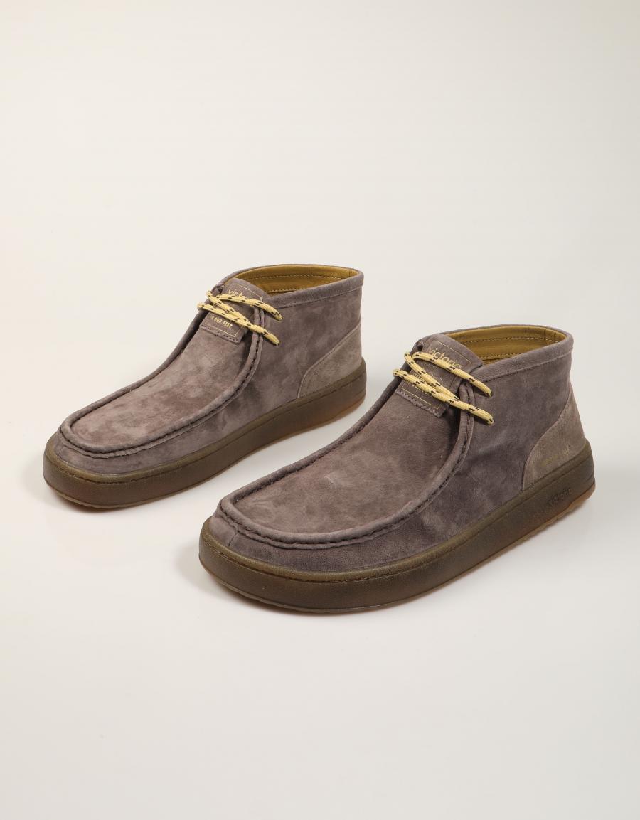 BOTINES VICTORIA 1187102 DUNA BAREFOOT MARRON en color Marron