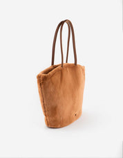 BOLSOS VICTORIA 9126001 SHOPPER PELO CUERO en color Cuero