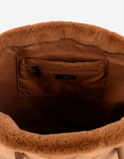 BOLSOS VICTORIA 9126001 SHOPPER PELO CUERO en color Cuero