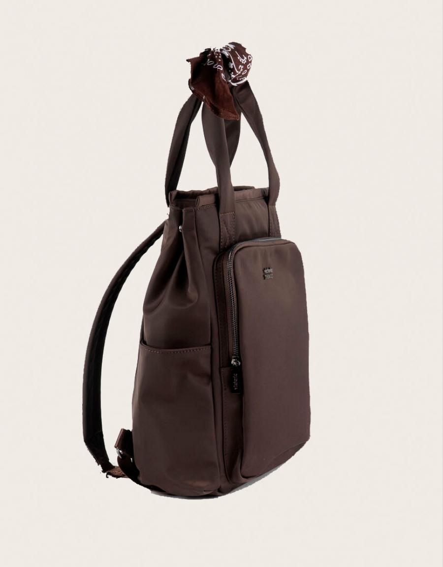 BOLSOS VICTORIA 9126005 MOCHILA MARRON en color Marron
