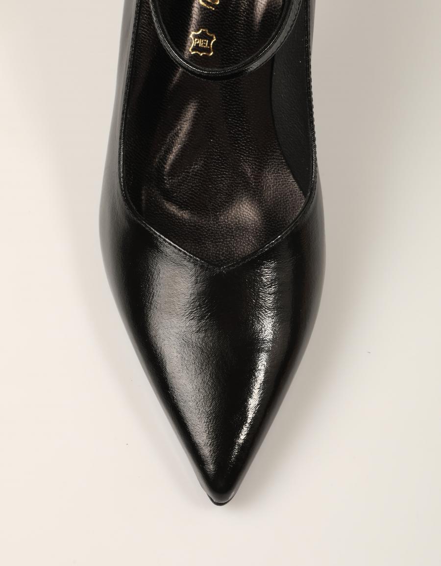 ZAPATOS VESTIR REBECCA HOPE MARY JANE KROKANTE NEGRO en color Negro
