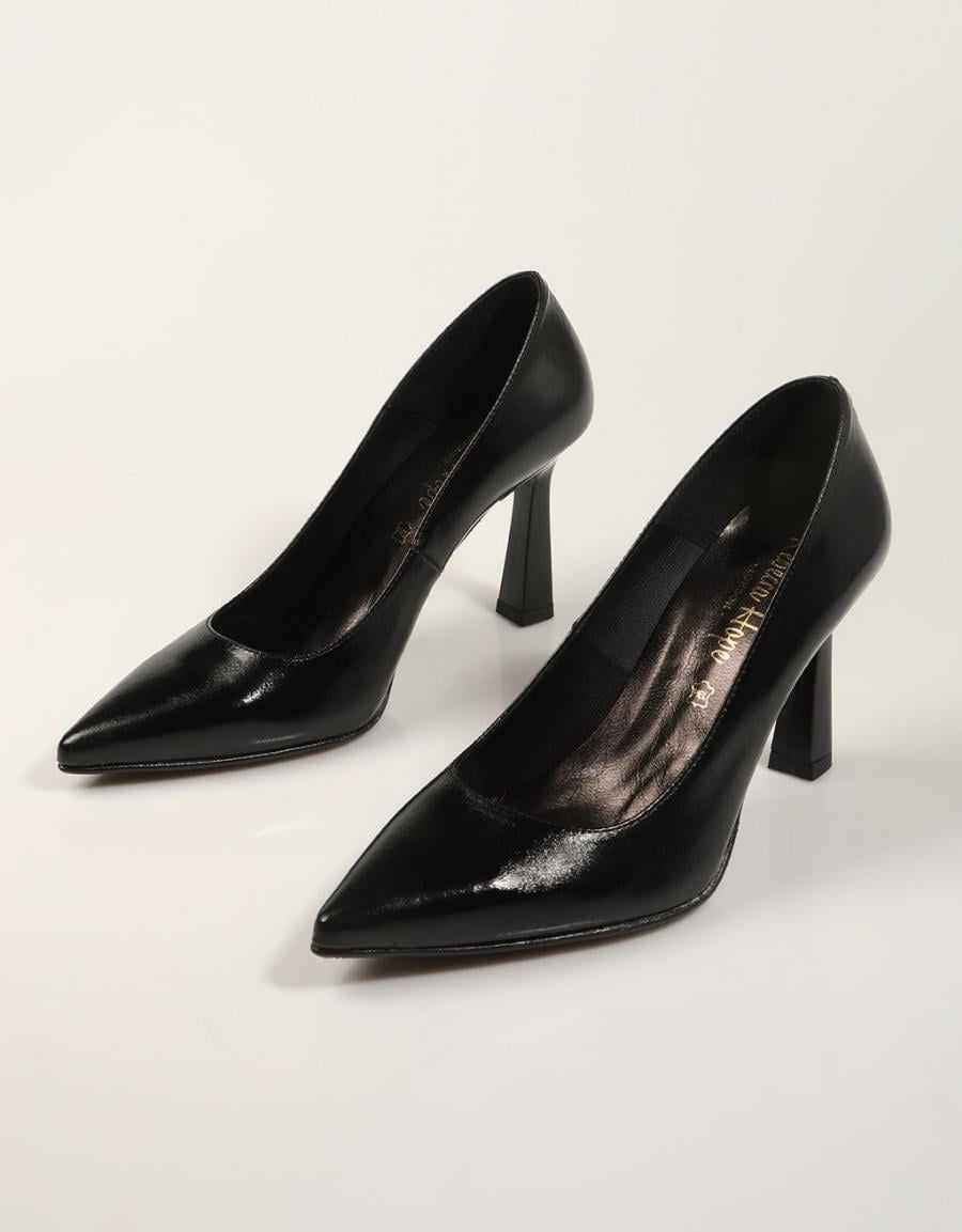 ZAPATOS VESTIR REBECCA HOPE SALON KROKANTE NEGRO en color Negro