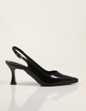 ZAPATOS VESTIR REBECCA HOPE SLIM BACK KROKANTE NEGRO en color Negro