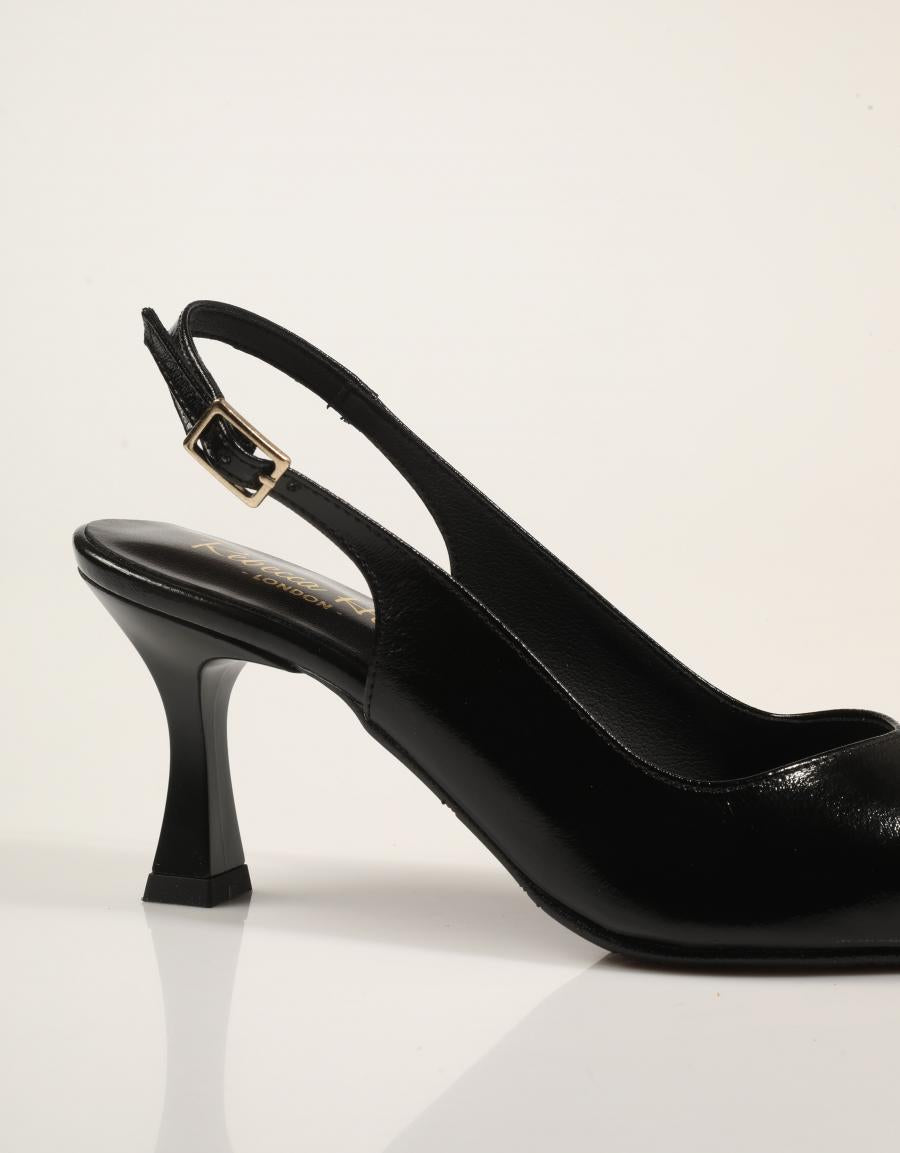 ZAPATOS VESTIR REBECCA HOPE SLIM BACK KROKANTE NEGRO en color Negro