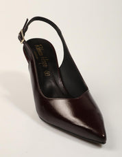 ZAPATOS VESTIR REBECCA HOPE SLIM BACK KROKANTE MORO en color Marron