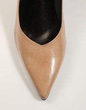 ZAPATOS VESTIR REBECCA HOPE SALON KROKANTE FANGO en color Taupe